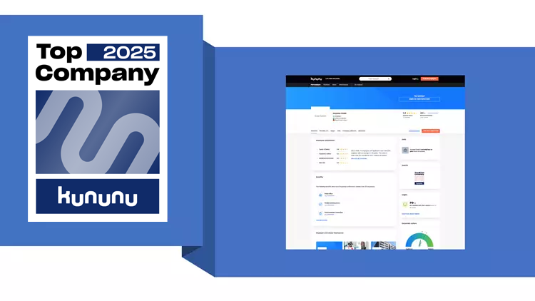 incadea has been awarded the Kununu Top Company Award for 2024